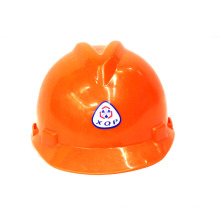 Capacete de segurança tipo PE Y (laranja).